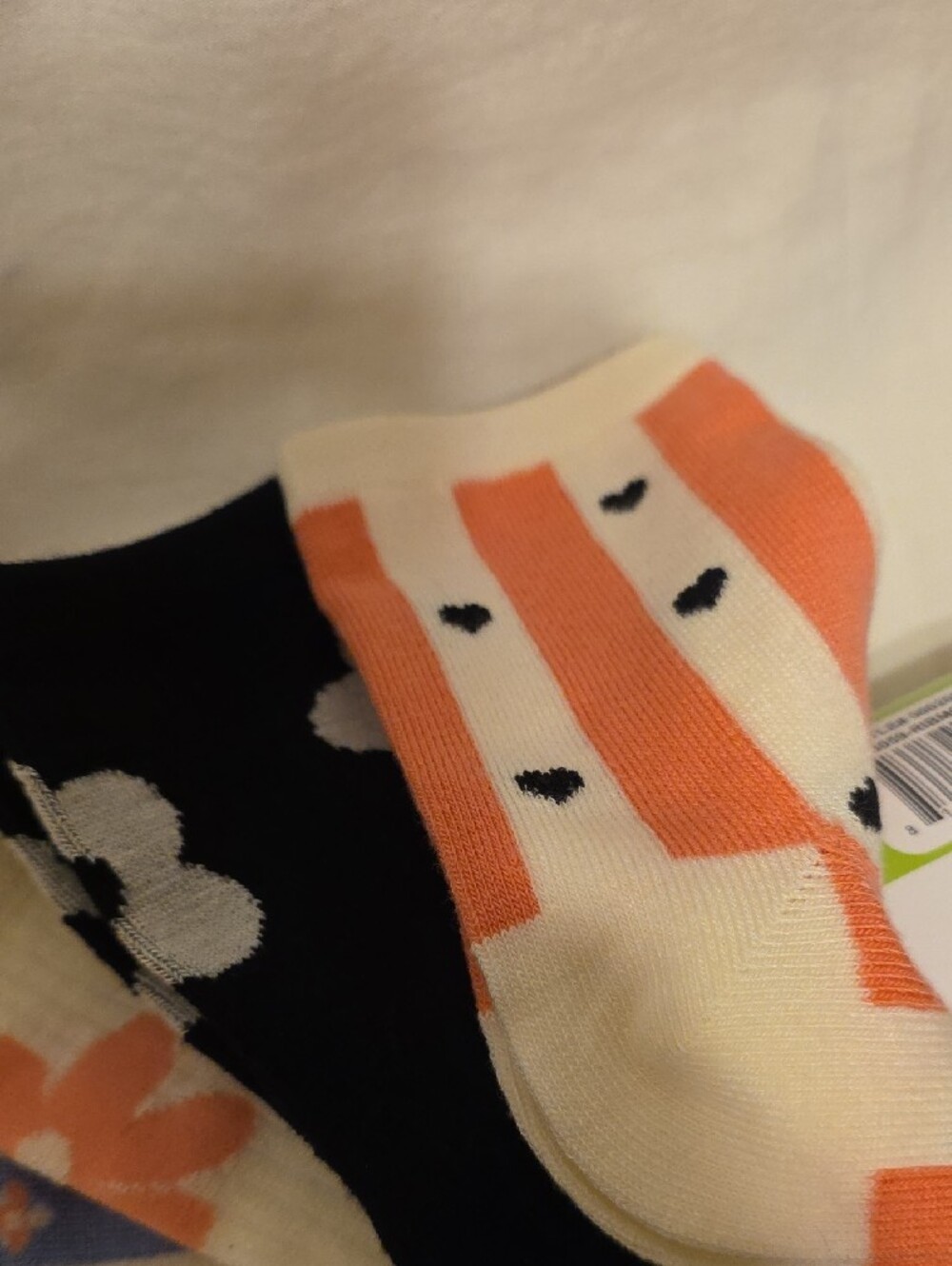 Journey Floral Crew Socks - Yellow Daisy Pattern And 4 Other Designs - Picture 5 of 5
